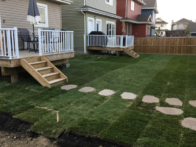 Landscaping completed by CreativeMan Landscaping completed by CreativeMan