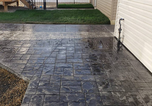 Decorative Stamped Concrete by CreativeMan